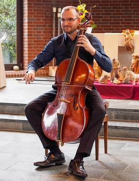 Fabian Boreck am Cello
