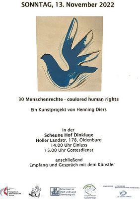 30 Menschenrechte - coloured Human rights