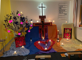 Taizé-Altar am Erikaweg