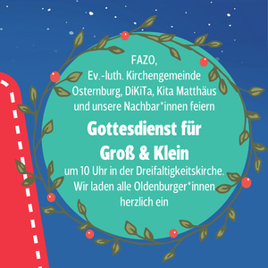 Familiengottesdienst zum 1. Advent in der Dreifaltigkeitskirche