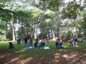 Gottesdienst im Wunderburgpark