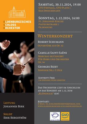 Winterkonzert Schlossorchester