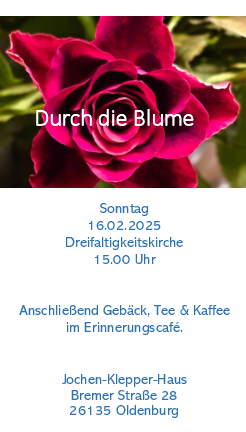 Durch die Blume