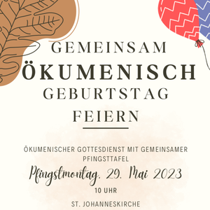 Ökumenischer Pfingstgottesdienst