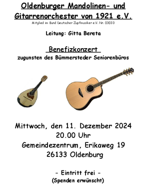 Plakat Konzert