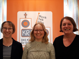Daniela Albach, Maja Schnurpfeil und Christina Klumpe