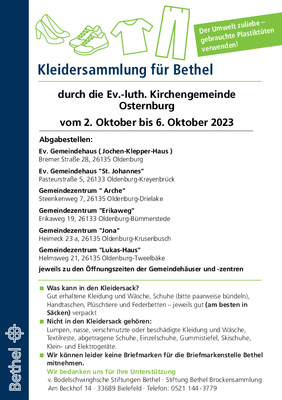 Bethelsammlung 2023
