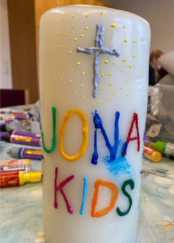 Jona Kids Kerze