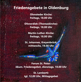 Friedensgebete in Oldenburg