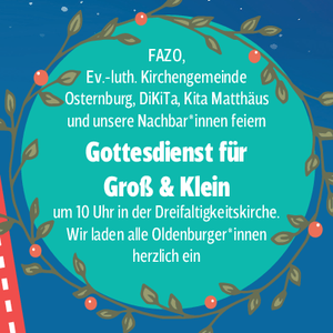 Gottesdienst für Groß und Klein zum 1. Advent