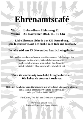 Ehrenamtscafé