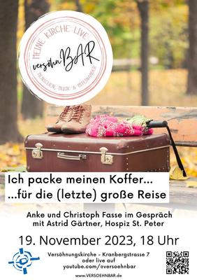 Versöhnbar: Ich packe meinen Koffer für die letzte große Reise
