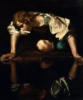 Bild des Narziss von Michelangelo Merisi da Caravaggio