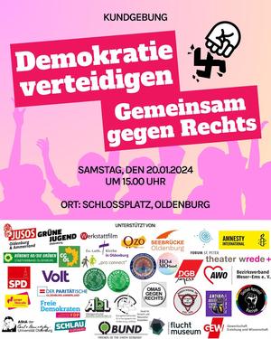 Demokratie verteidigen - gemeinsam gegen Rechts