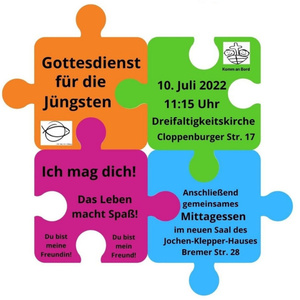 Gottesdienst für die Jüngsten