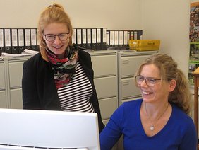 Maria Osterthum und Gunda Rau