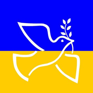 Friedenstaube für Ukraine