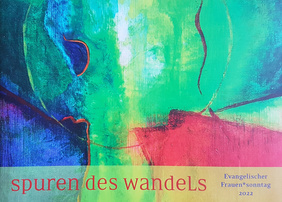 Logo Spuren des Wandels zum Frauen*Sonntag 2022