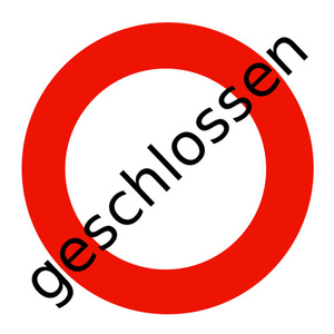 geschlossen