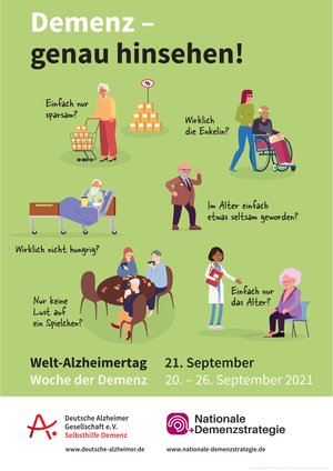 Welt-Alzheimertag und Woche der Demenz 2021