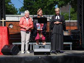 Susanne Duwe und Team