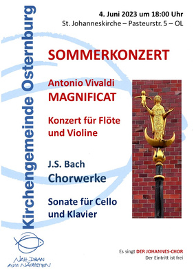 Sommerkonzert des Johannes-Chores