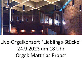 Konzert Lieblingsstücke live und als Online-Stream