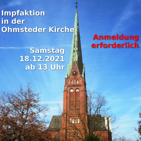 Impfaktion in der Ohmsteder Kirche
