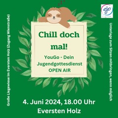 Jugendgottesdienst Chill doch mal